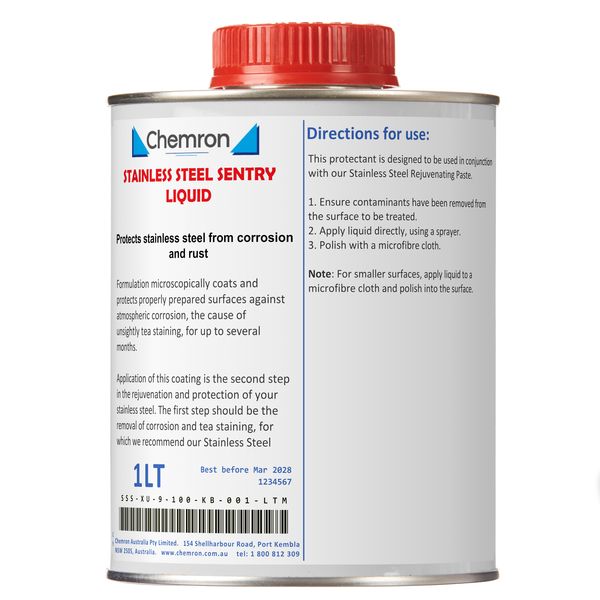Stainless Steel Sentry Liquid